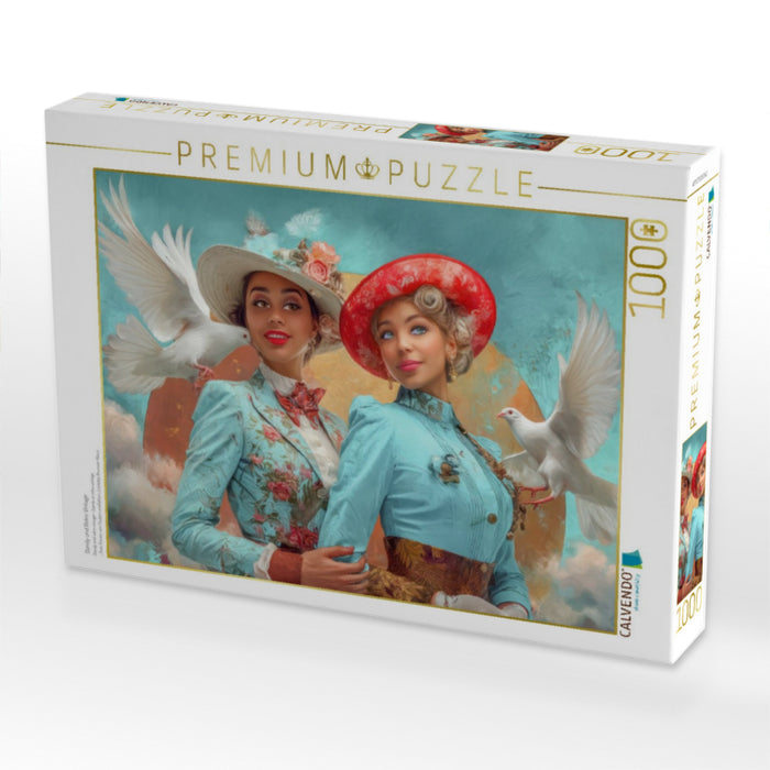 Dandy und Retro Vintage - CALVENDO Foto-Puzzle'