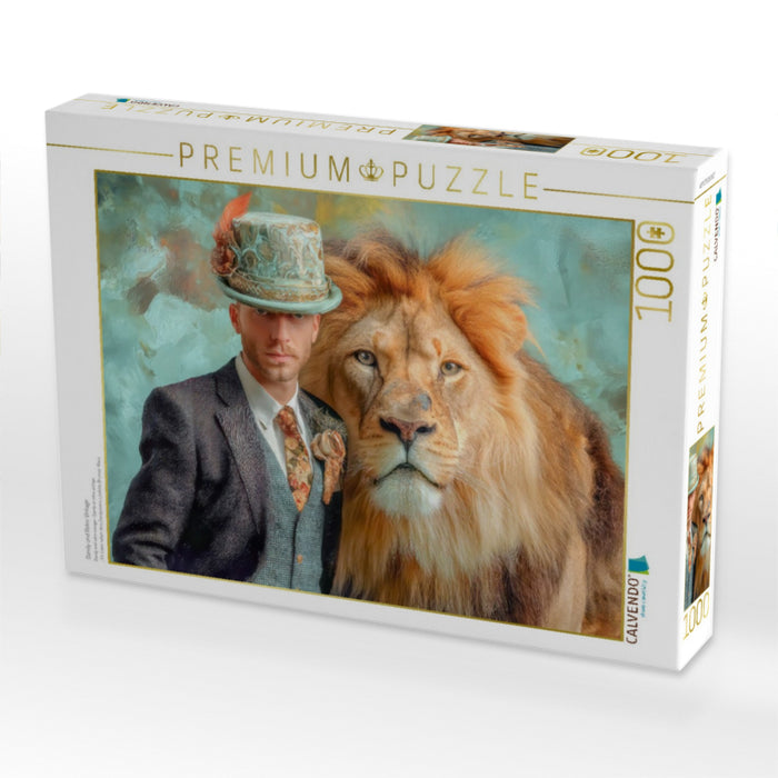 Dandy und Retro Vintage - CALVENDO Foto-Puzzle'