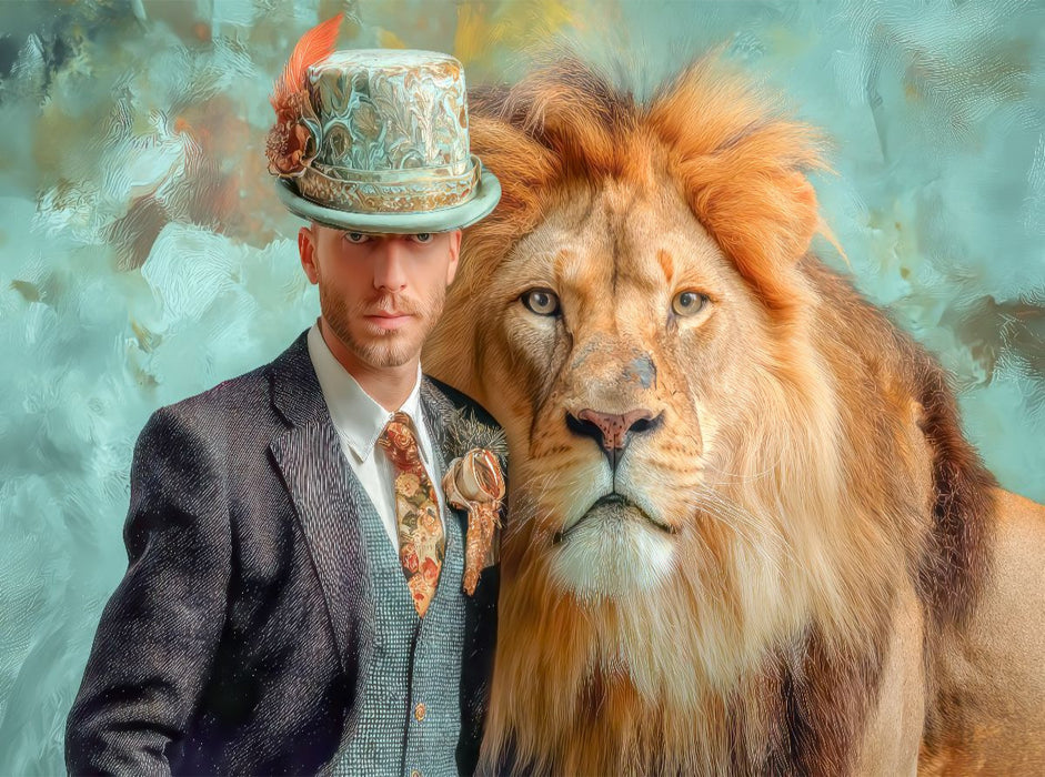 Dandy und Retro Vintage - CALVENDO Foto-Puzzle'