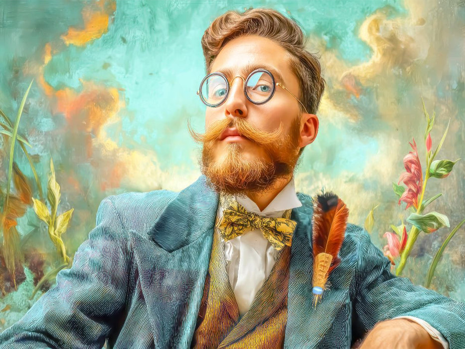 Dandy und Retro Vintage - CALVENDO Foto-Puzzle'