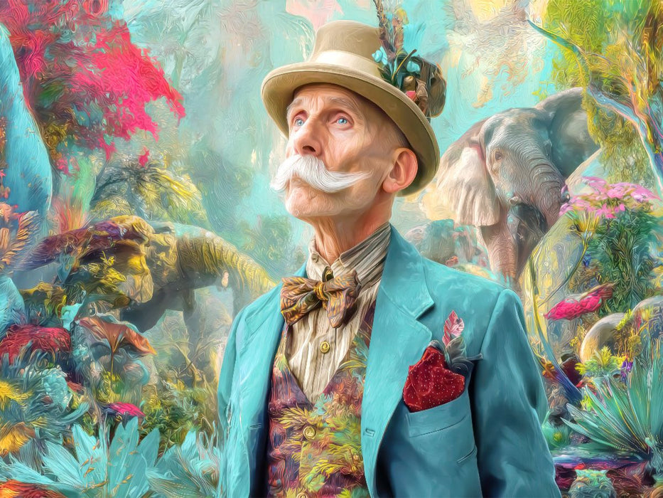 Dandy und Retro Vintage - CALVENDO Foto-Puzzle'