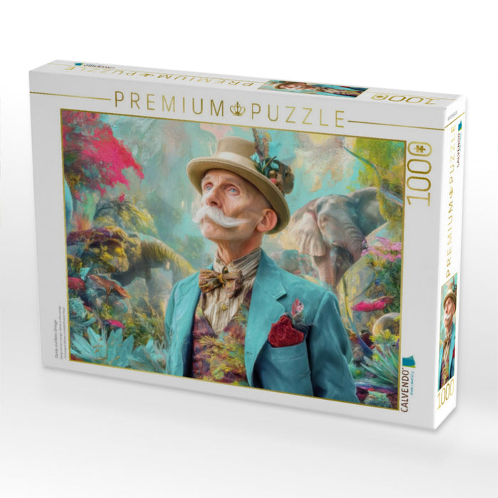 Dandy und Retro Vintage - CALVENDO Foto-Puzzle'