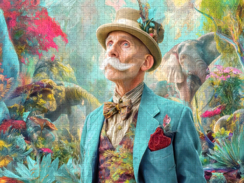 Dandy und Retro Vintage - CALVENDO Foto-Puzzle'