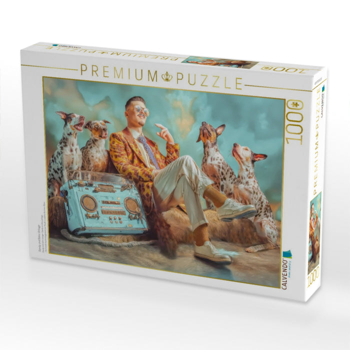 Dandy und Retro Vintage - CALVENDO Foto-Puzzle'