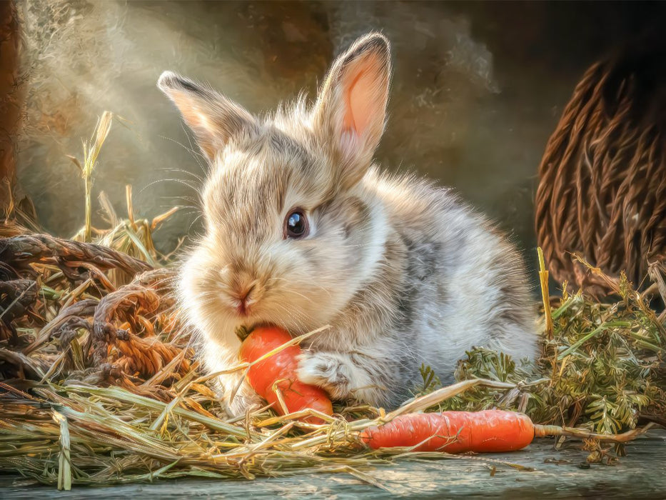 Kaninchenportraits - CALVENDO Foto-Puzzle'