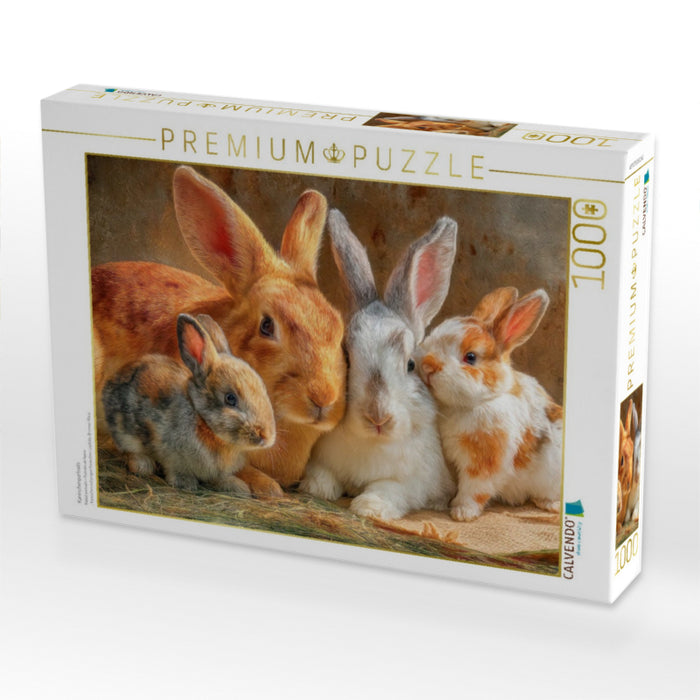 Kaninchenportraits - CALVENDO Foto-Puzzle'
