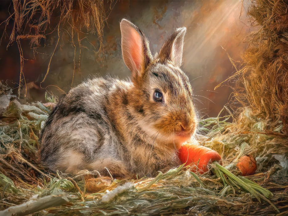 Kaninchenportraits - CALVENDO Foto-Puzzle'