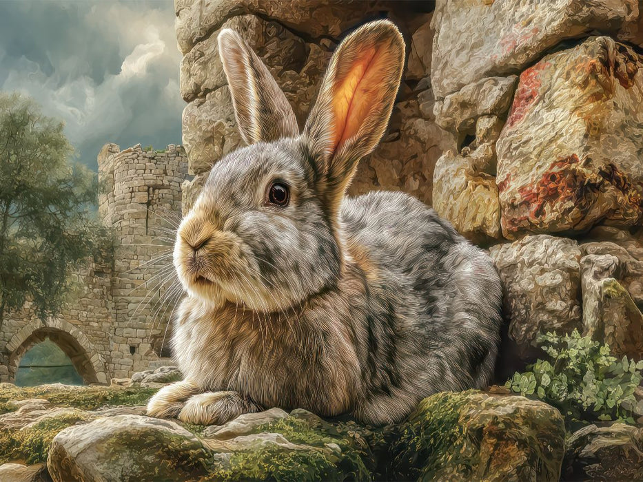 Kaninchenportraits - CALVENDO Foto-Puzzle'