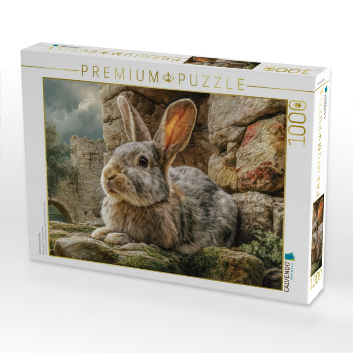 Kaninchenportraits - CALVENDO Foto-Puzzle'