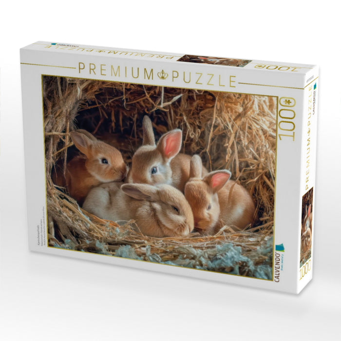 Kaninchenportraits - CALVENDO Foto-Puzzle'