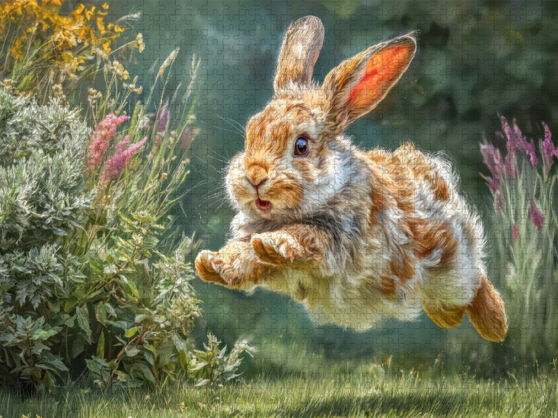 Kaninchenportraits - CALVENDO Foto-Puzzle'