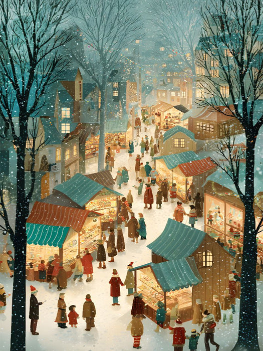 Ein Motiv aus dem Kalender "Folk Art Seasons" - CALVENDO Foto-Puzzle'