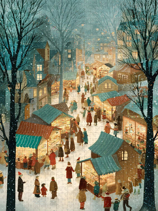 Ein Motiv aus dem Kalender "Folk Art Seasons" - CALVENDO Foto-Puzzle'