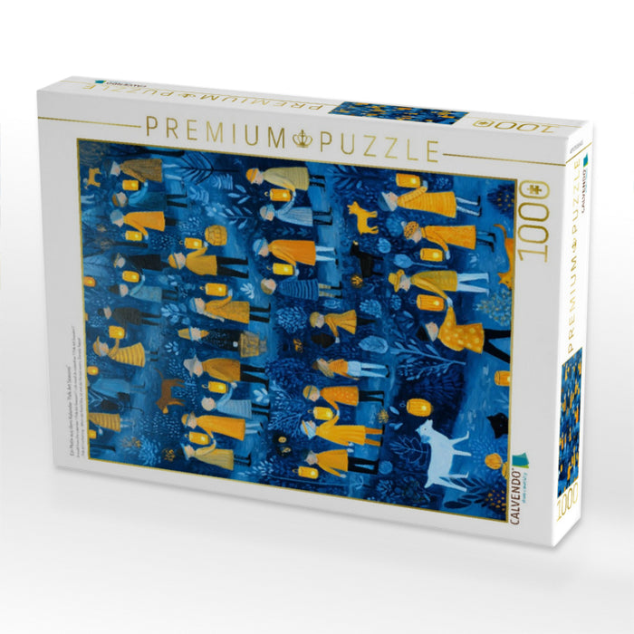 Ein Motiv aus dem Kalender "Folk Art Seasons" - CALVENDO Foto-Puzzle'