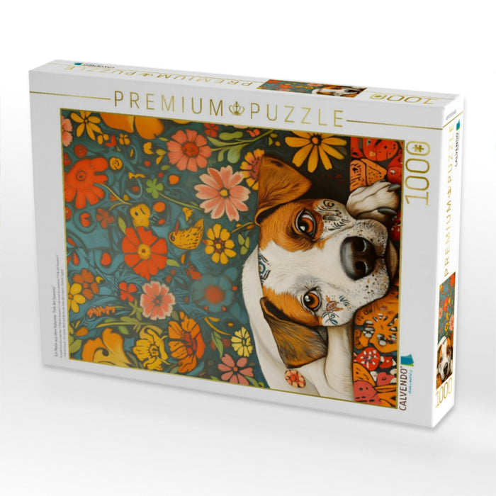 Ein Motiv aus dem Kalender "Folk Art Seasons" - CALVENDO Foto-Puzzle'