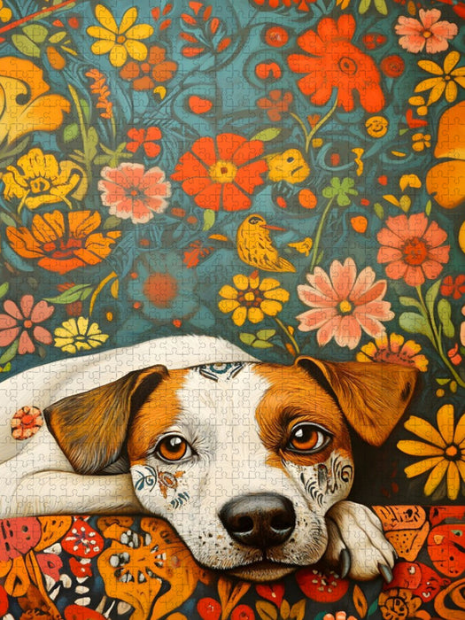 Ein Motiv aus dem Kalender "Folk Art Seasons" - CALVENDO Foto-Puzzle'