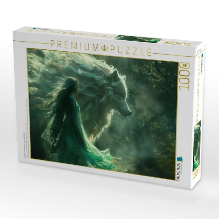 Die Beschützerin der grünen Schatten - CALVENDO Foto-Puzzle'