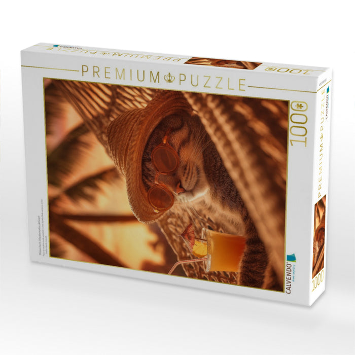 Pfoten hoch Urlaubsmodus aktiviert - CALVENDO Foto-Puzzle'