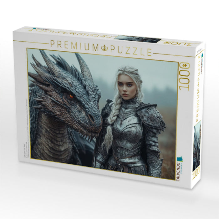 Schuppen und Stahl - CALVENDO Foto-Puzzle'