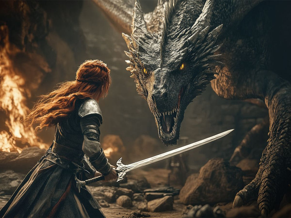 Unter dem Schatten des Drachen - CALVENDO Foto-Puzzle'