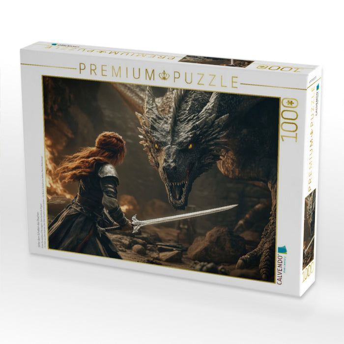 Unter dem Schatten des Drachen - CALVENDO Foto-Puzzle'