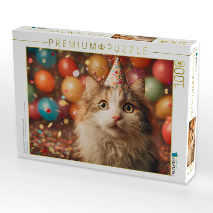 Neues Jahr, gleicher Napf, aber doppelt so viel Spaß - CALVENDO Foto-Puzzle'