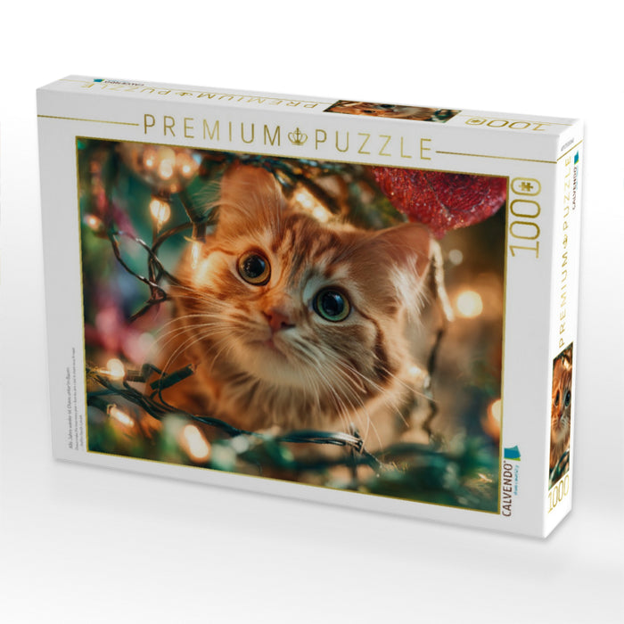 Alle Jahre wieder ist Chaos unter’m Baum - CALVENDO Foto-Puzzle'