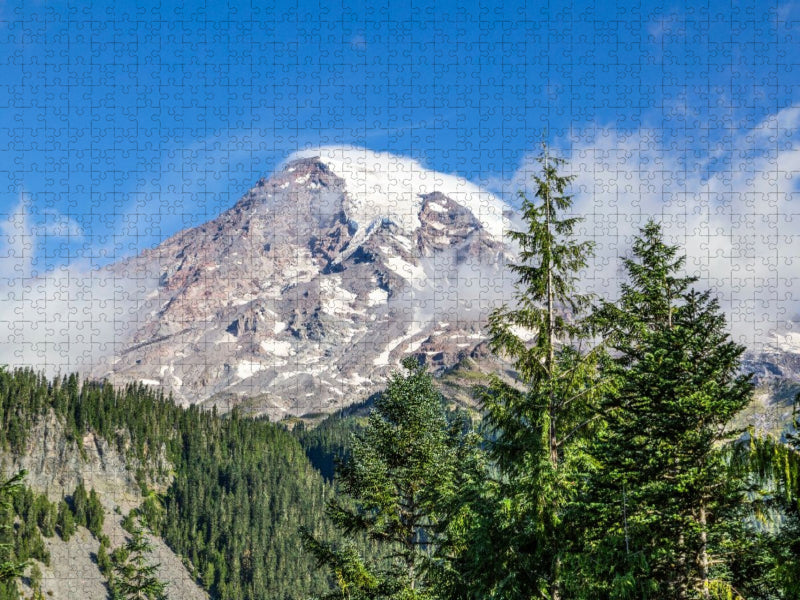 Markanter Mount Rainier - CALVENDO Foto-Puzzle'