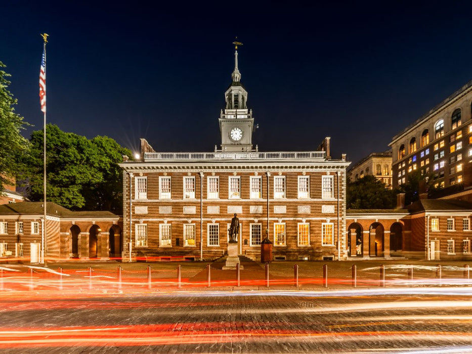 Historische Independence Hall in Philadelphia - CALVENDO Foto-Puzzle'