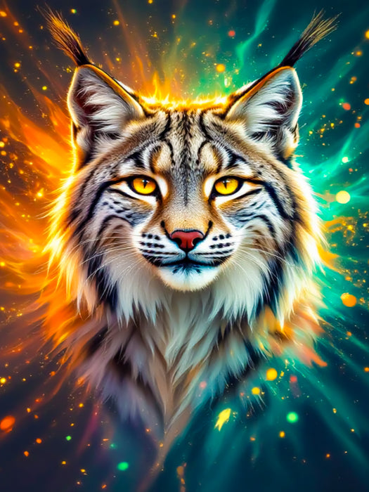 Luchs Geist der Klarheit und Energie - CALVENDO Foto-Puzzle'