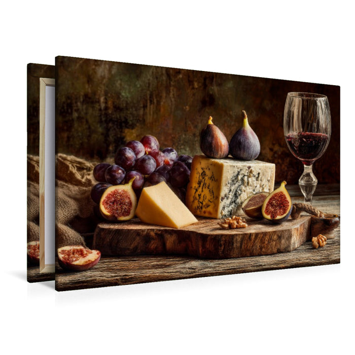 Premium Textil-Leinwand Ein Motiv aus dem Kalender Genussmomente