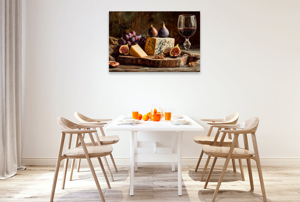 Premium Textil-Leinwand Ein Motiv aus dem Kalender Genussmomente