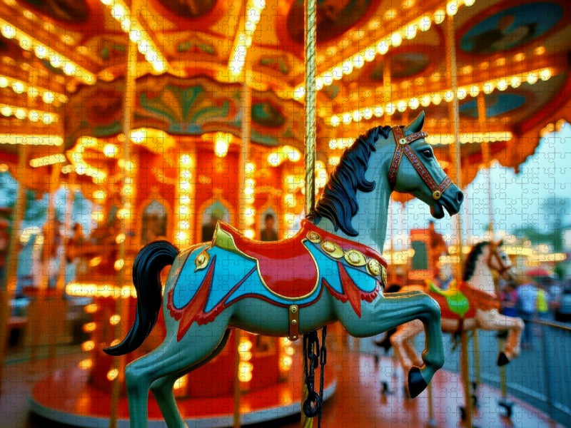 Einsteigen, staunen, schweben. - CALVENDO Foto-Puzzle'