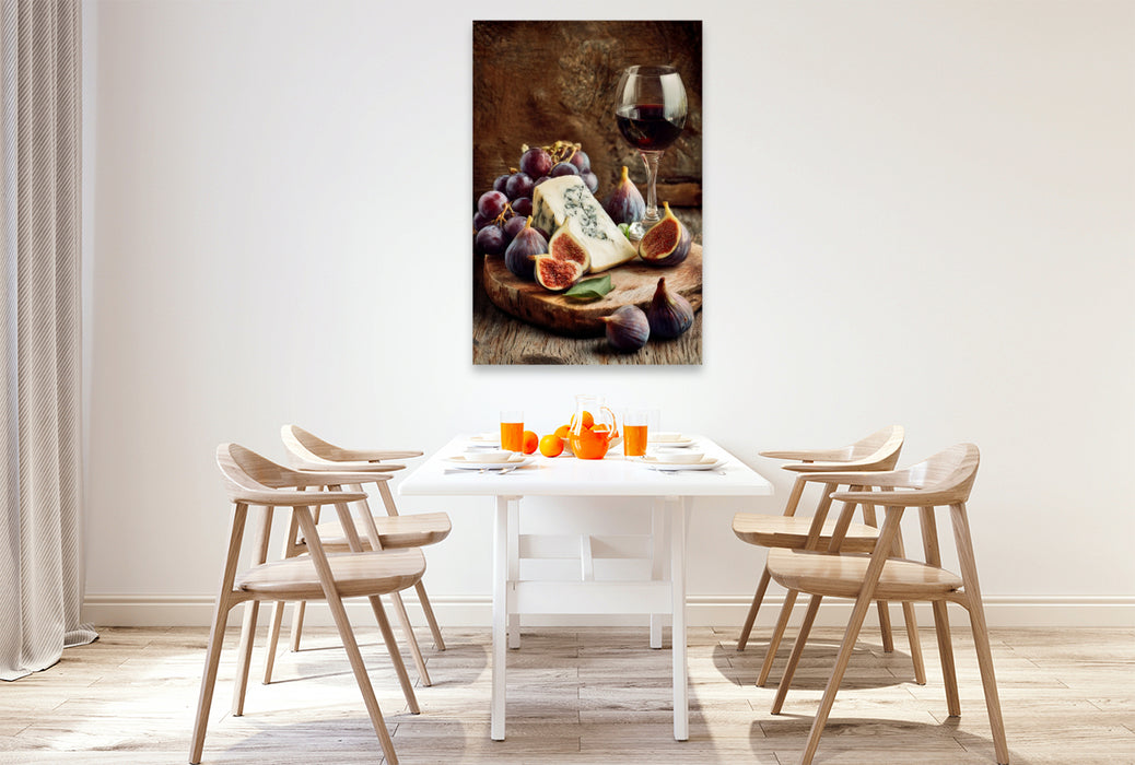 Premium Textil-Leinwand Ein Motiv aus dem Kalender Taste the World