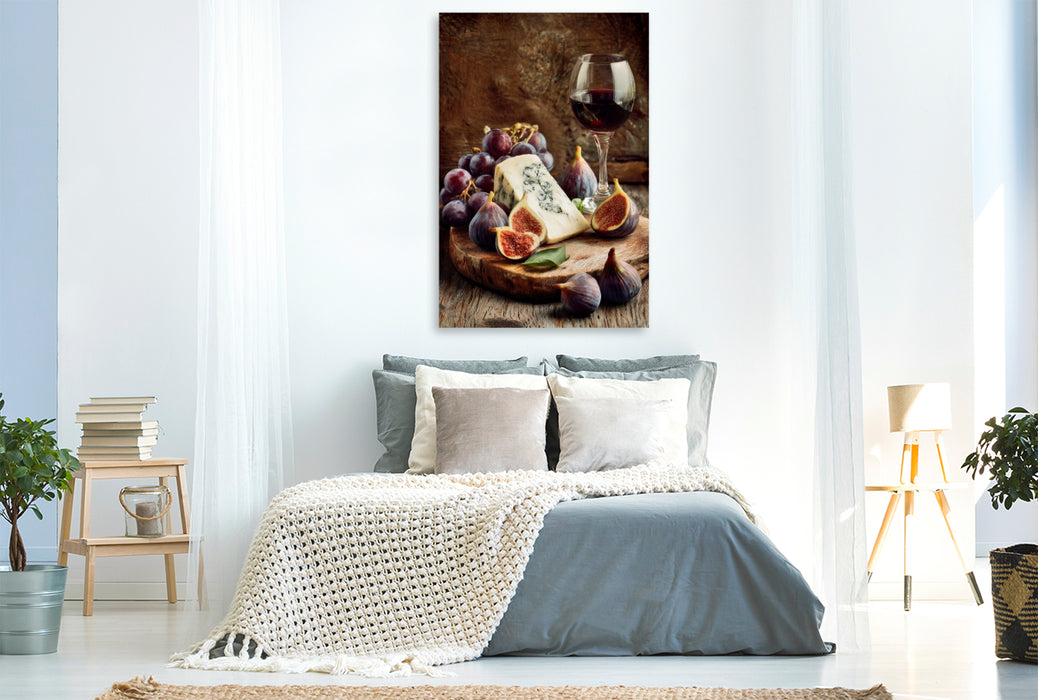 Premium Textil-Leinwand Ein Motiv aus dem Kalender Taste the World