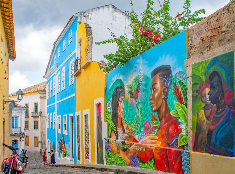 Altstadt, Salvador de Bahia - CALVENDO Foto-Puzzle'