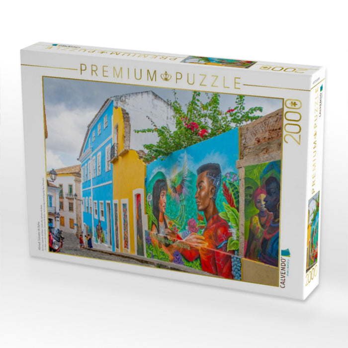Altstadt, Salvador de Bahia - CALVENDO Foto-Puzzle'