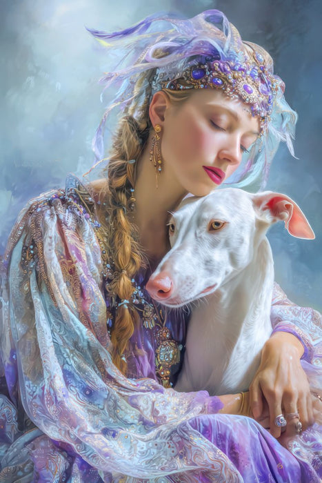 Premium Textil-Leinwand Sphären der Fantasie