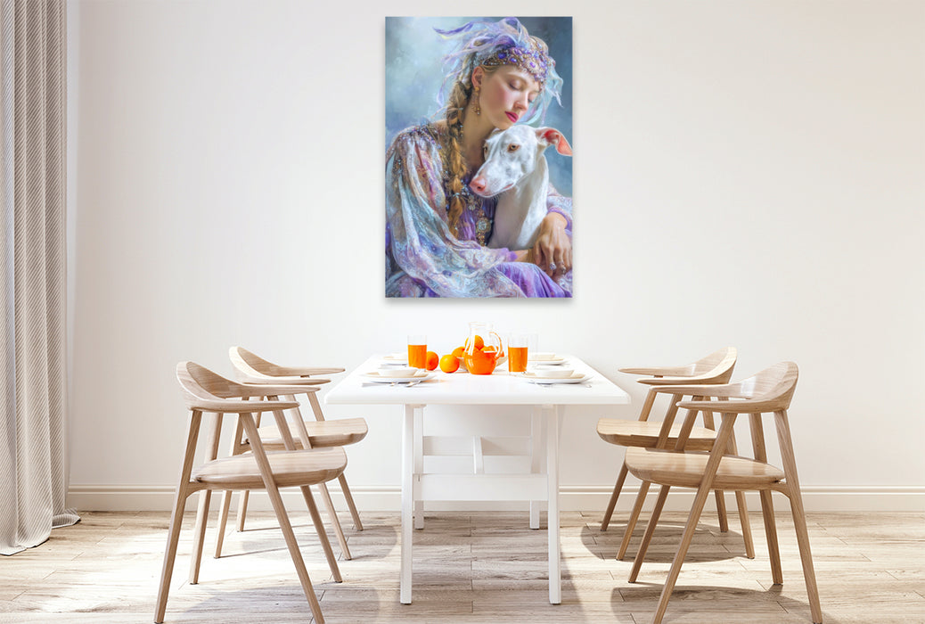 Premium Textil-Leinwand Sphären der Fantasie