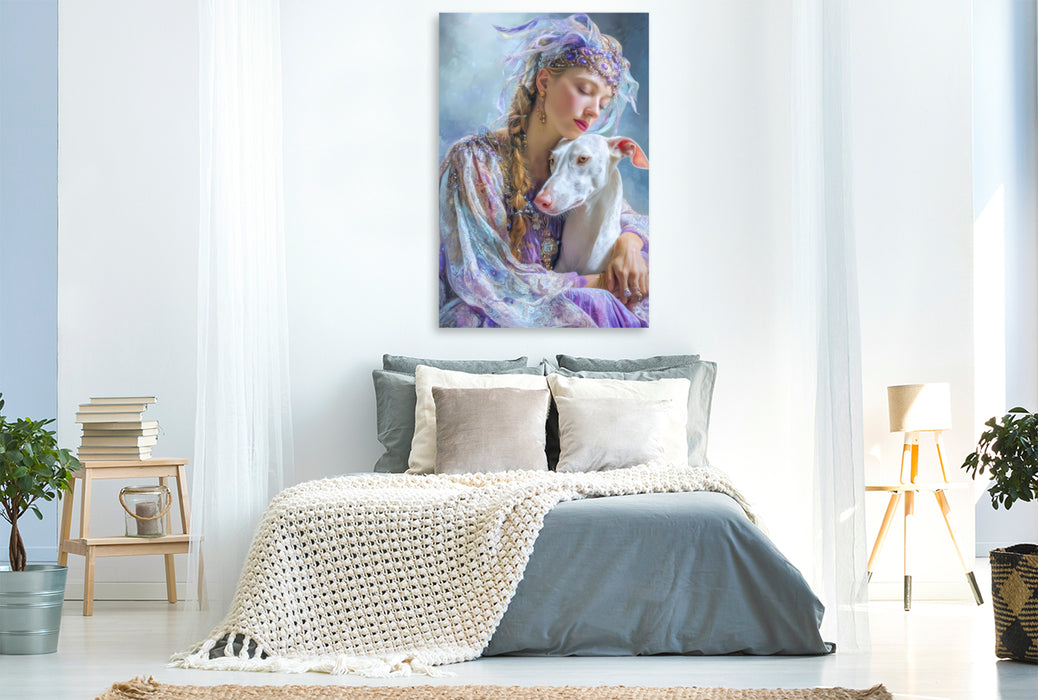 Premium Textil-Leinwand Sphären der Fantasie