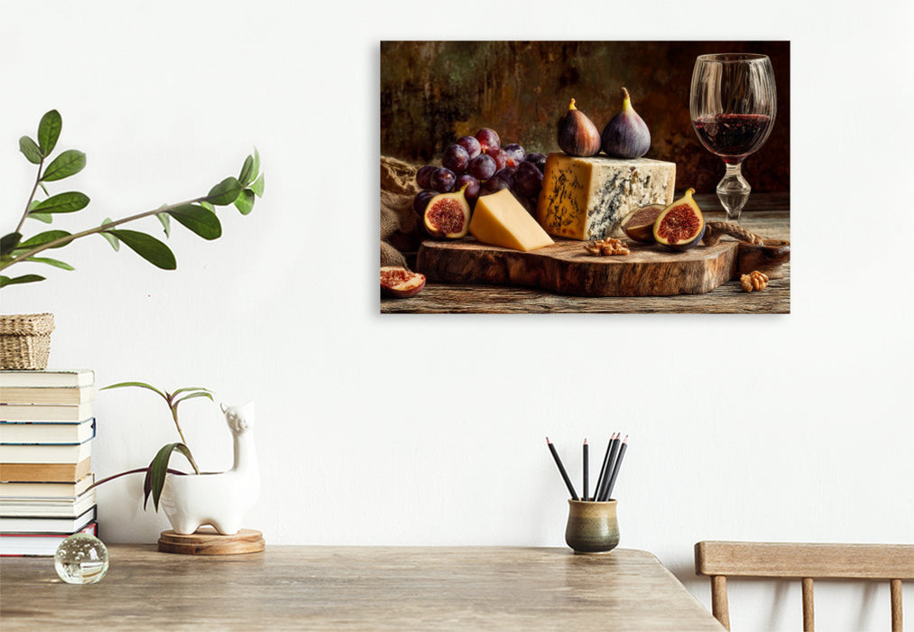 Premium Textil-Leinwand Ein Motiv aus dem Kalender Genussmomente