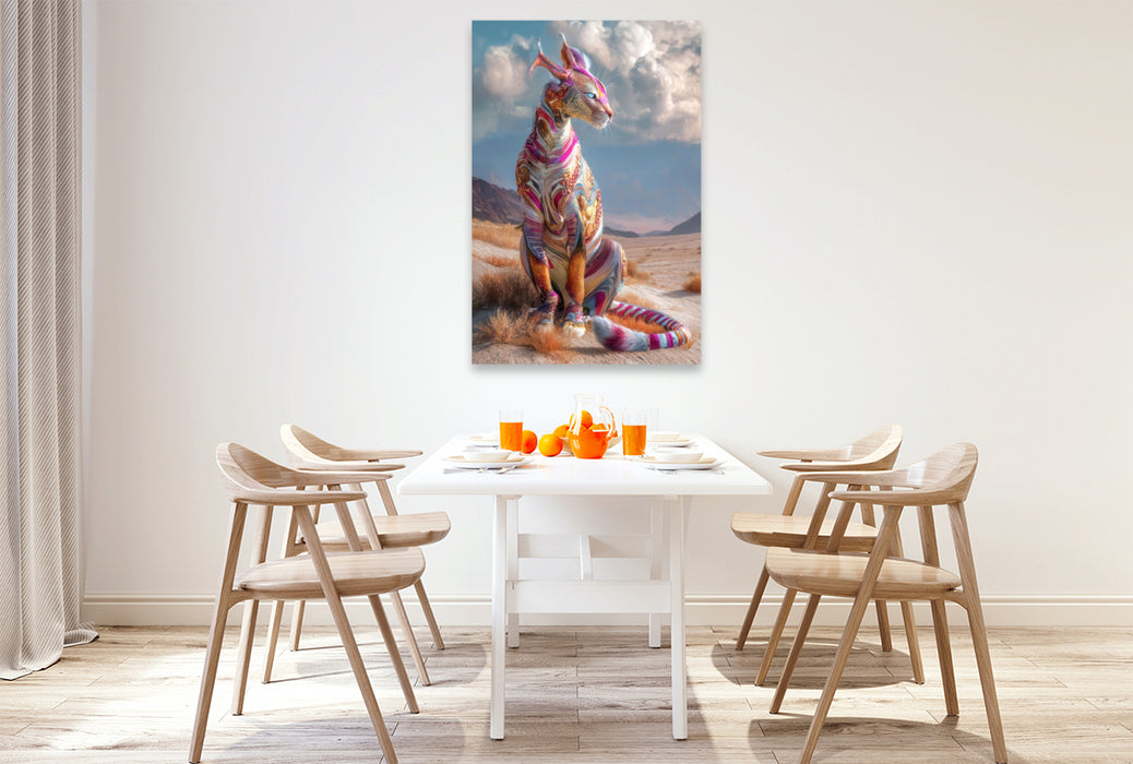 Premium Textil-Leinwand Sphären der Fantasie