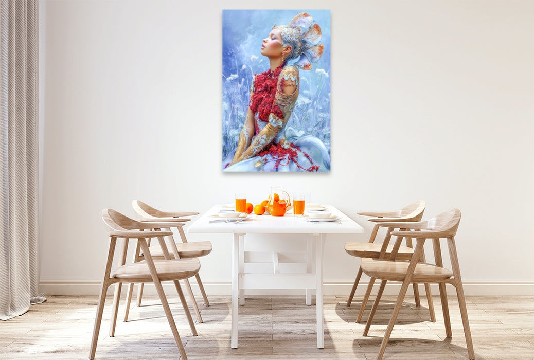 Premium Textil-Leinwand Sphären der Fantasie