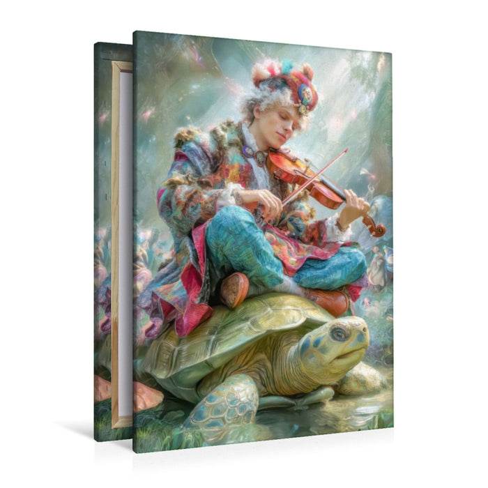 Premium Textil-Leinwand Sphären der Fantasie