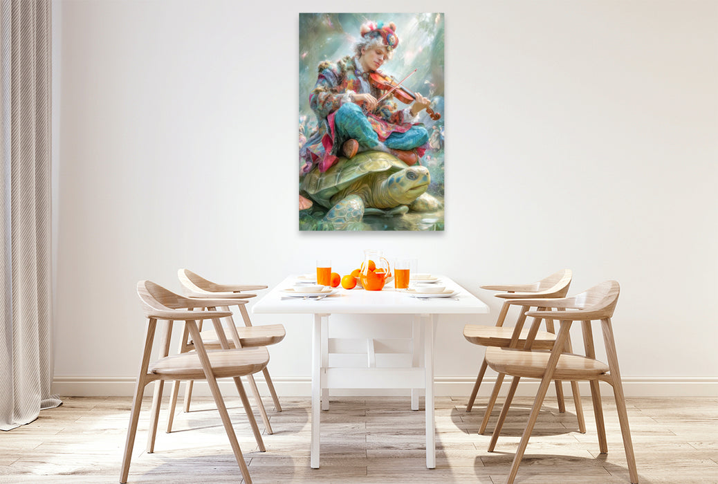 Premium Textil-Leinwand Sphären der Fantasie