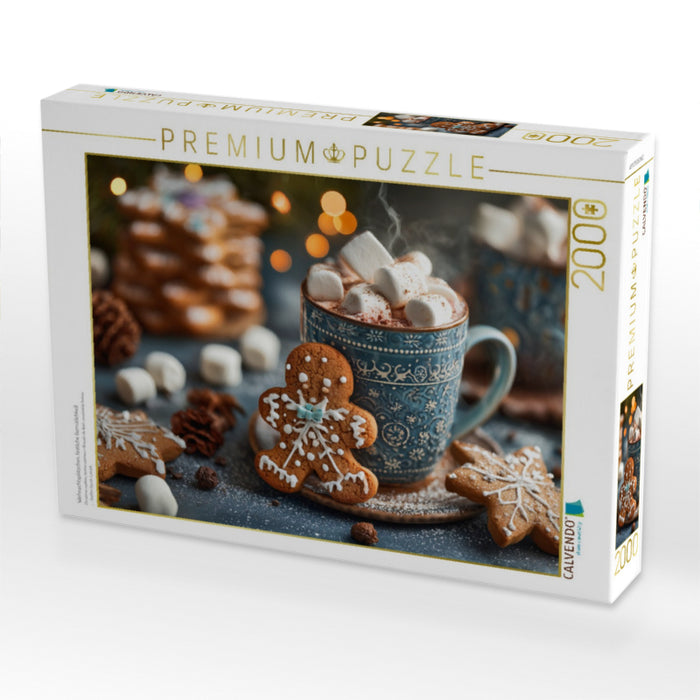 Weihnachtsplätzchen, festliche Gemütlichkeit - CALVENDO Foto-Puzzle'