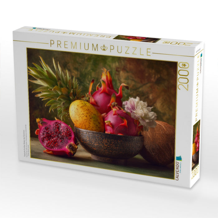 Tropische Früchte, Farben des Sommers - CALVENDO Foto-Puzzle'