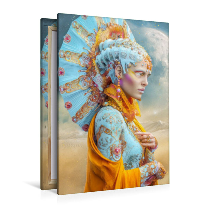 Premium Textil-Leinwand Sphären der Fantasie