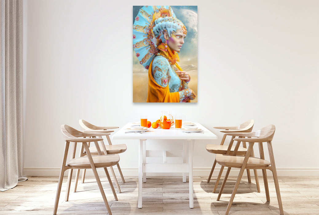 Premium Textil-Leinwand Sphären der Fantasie