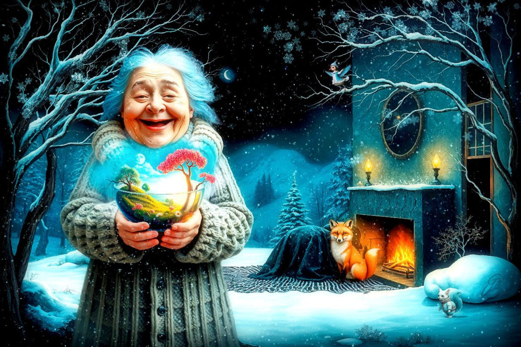 Premium Textil-Leinwand Reserve vom Sommer